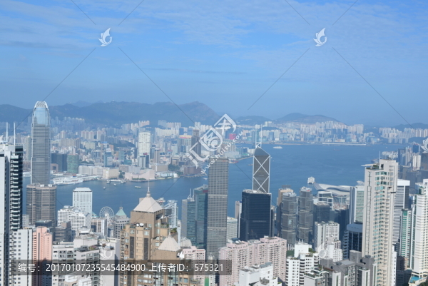 鳥瞰香港,山頂