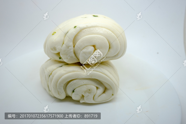 蔥油花卷,花卷高清