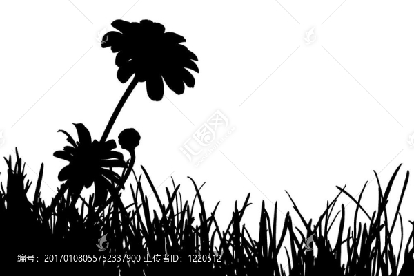 草甸的剪影