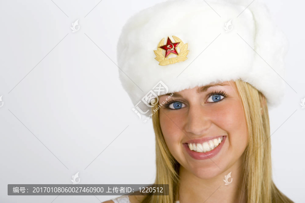微笑的俄羅斯美女