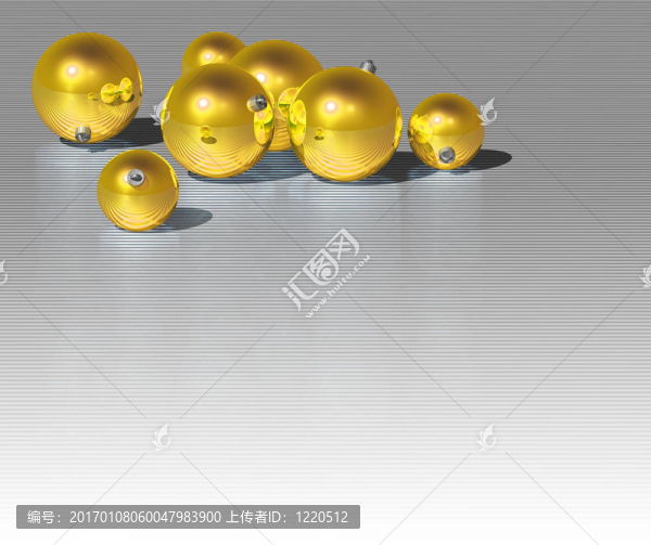 圣誕黃金球