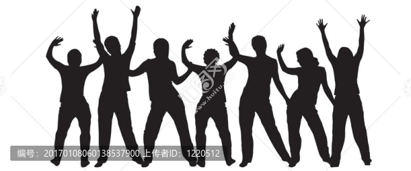 舞動(dòng)的剪影