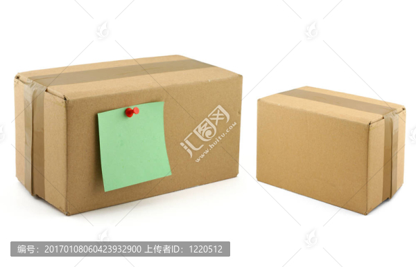 兩紙板箱