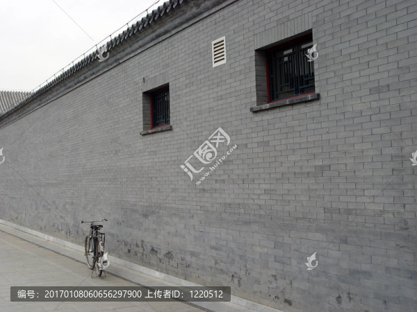 磚墻和Bicyc