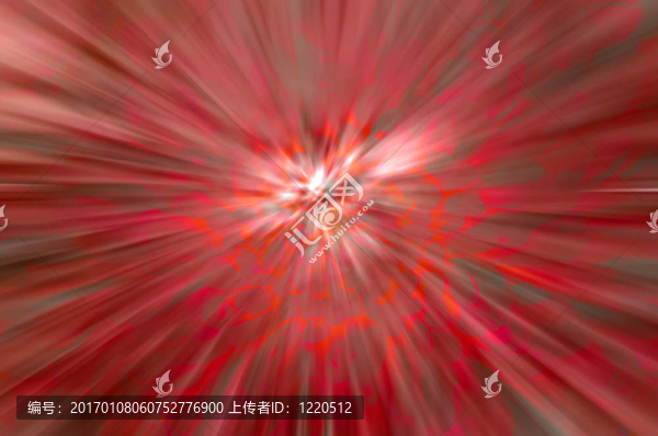 紅色的徑向