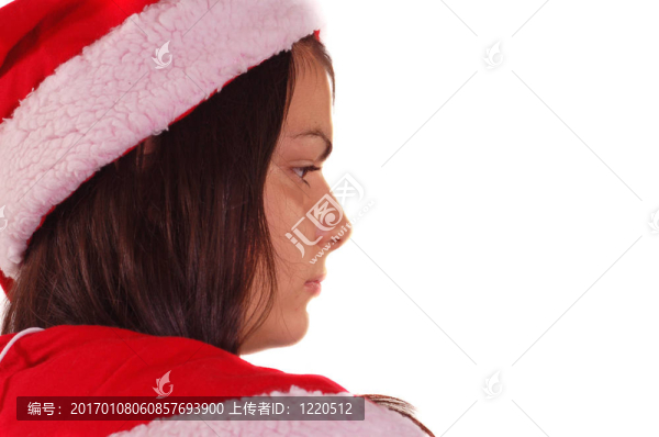 肖像圣誕老人夫人