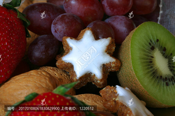 節(jié)日食品的特寫