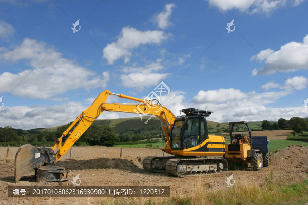 挖掘機(jī)和Dumper,Truck