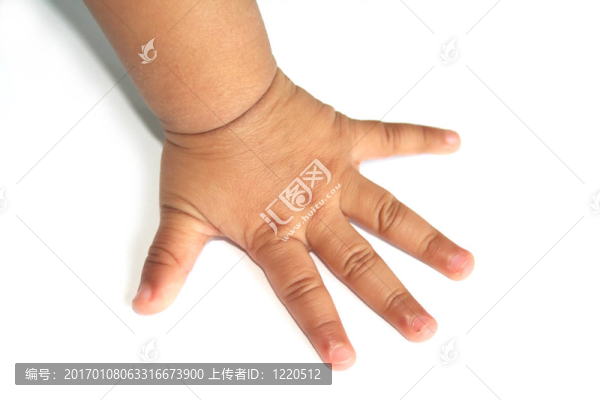 嬰兒的手