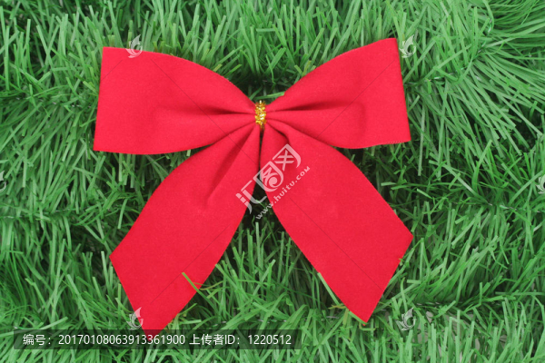 紅色的圣誕結(jié)