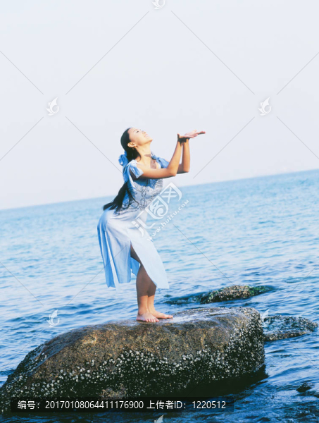 沙灘上的舞者
