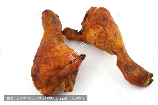 白底炸雞腿