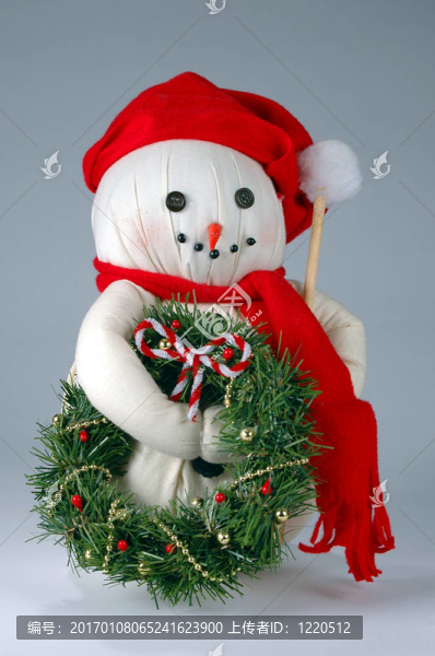 古老的圣誕雪人