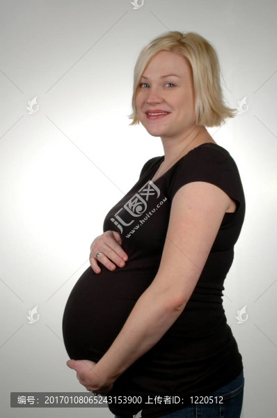 懷孕的女人