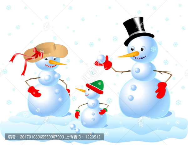 快樂的Snowman,Family