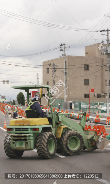 道路的工作