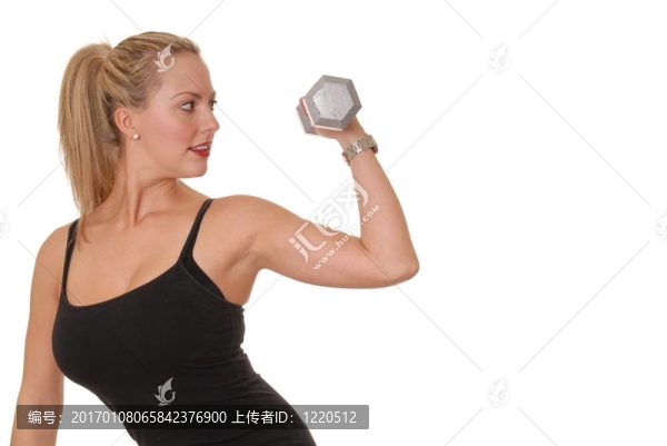 健身的女孩205