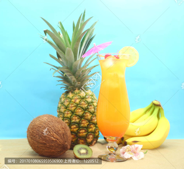 水果和熱帶飲料
