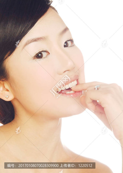 甜美的女孩