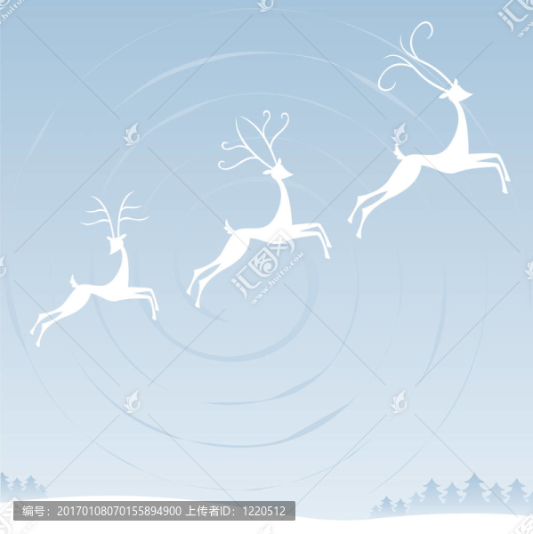 空中馴鹿