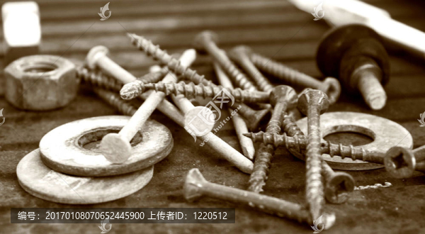 舊的；風(fēng)化的螺絲