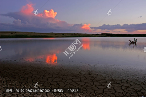 日落水