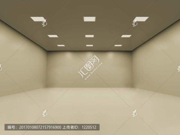 空蕩蕩的房間