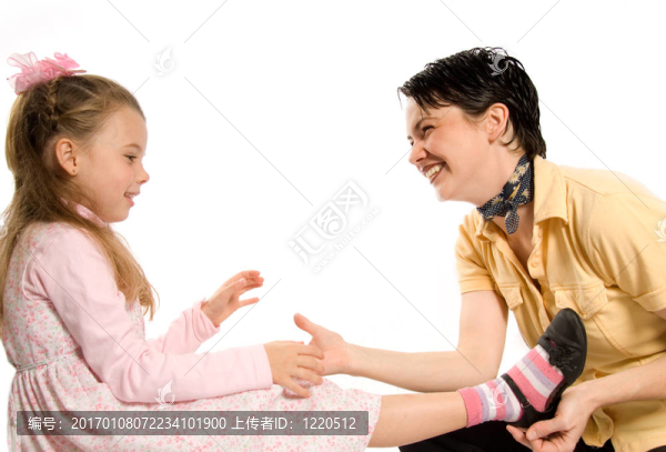 母親和女兒