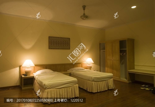 旅館的房間