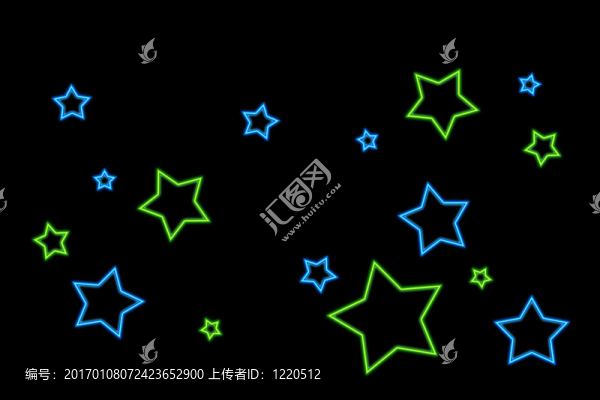 發(fā)光的星星