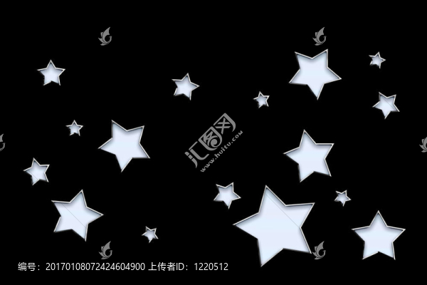 銀色的星星