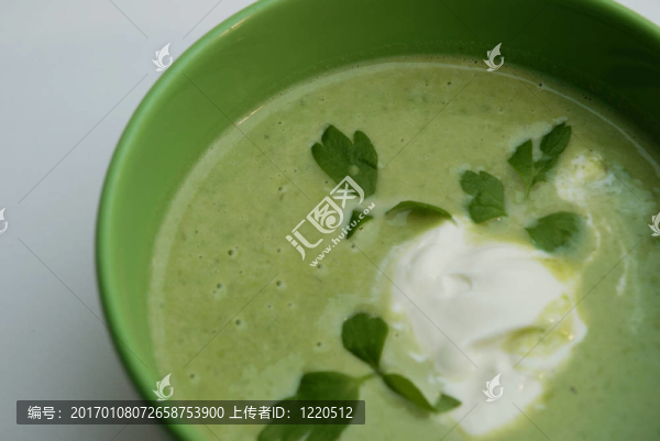 豌豆泥湯