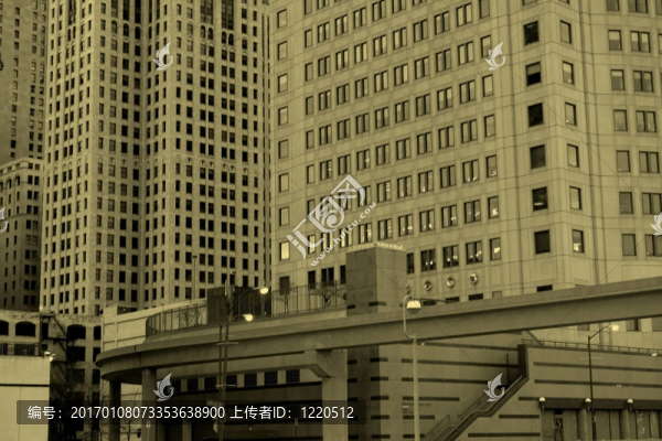底特律的建筑