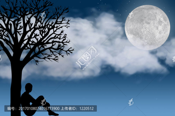 月亮