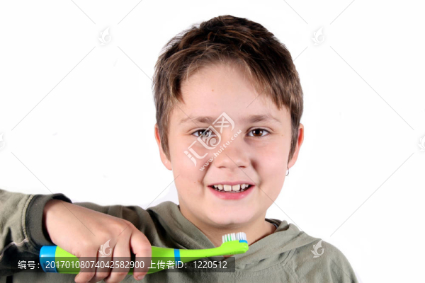 刷牙