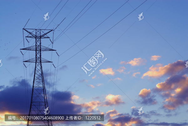 電力線和塔