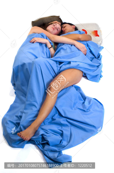 睡的夫婦