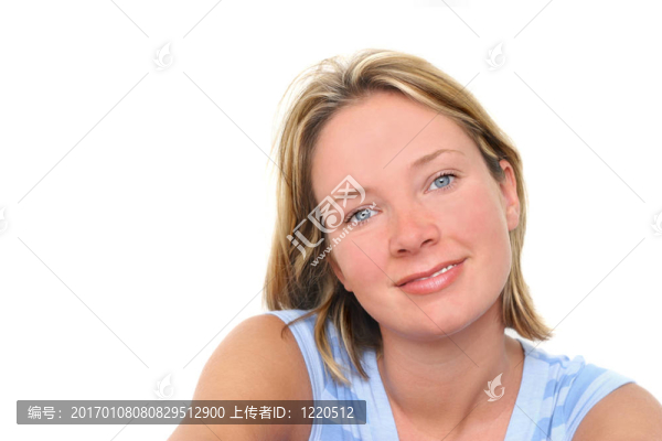 微笑的女人