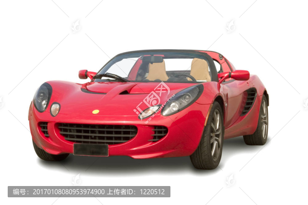 紅色的跑車