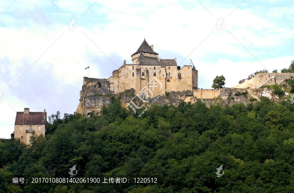 Castelnaud城堡；法國