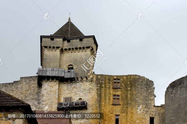 Castelnaud城堡；法國