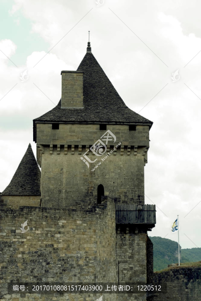 Castelnaud城堡；法國