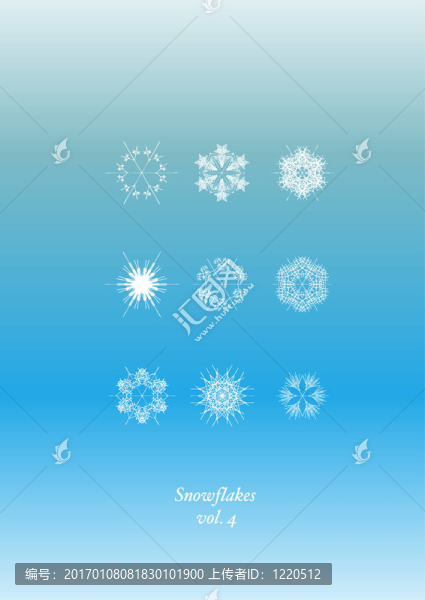 雪花圖標(biāo)集