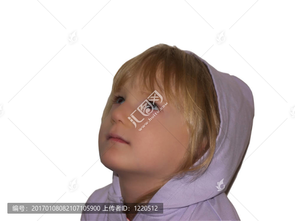 女孩抬頭