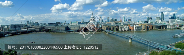 泰晤士河全景