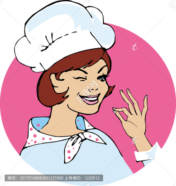 女廚師