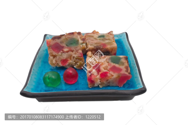 切片水果蛋糕