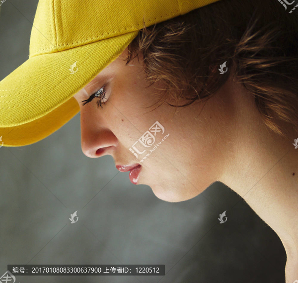 在帽子里的女孩-,4