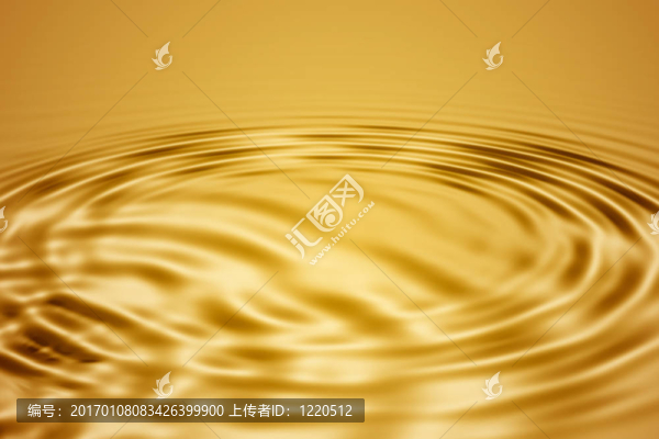 金色的波浪