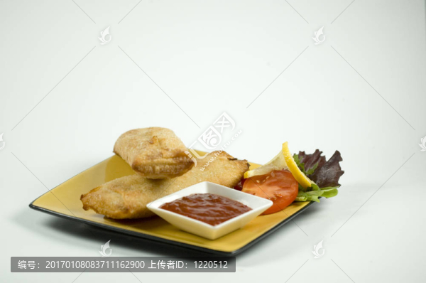 辛辣的亞洲食物